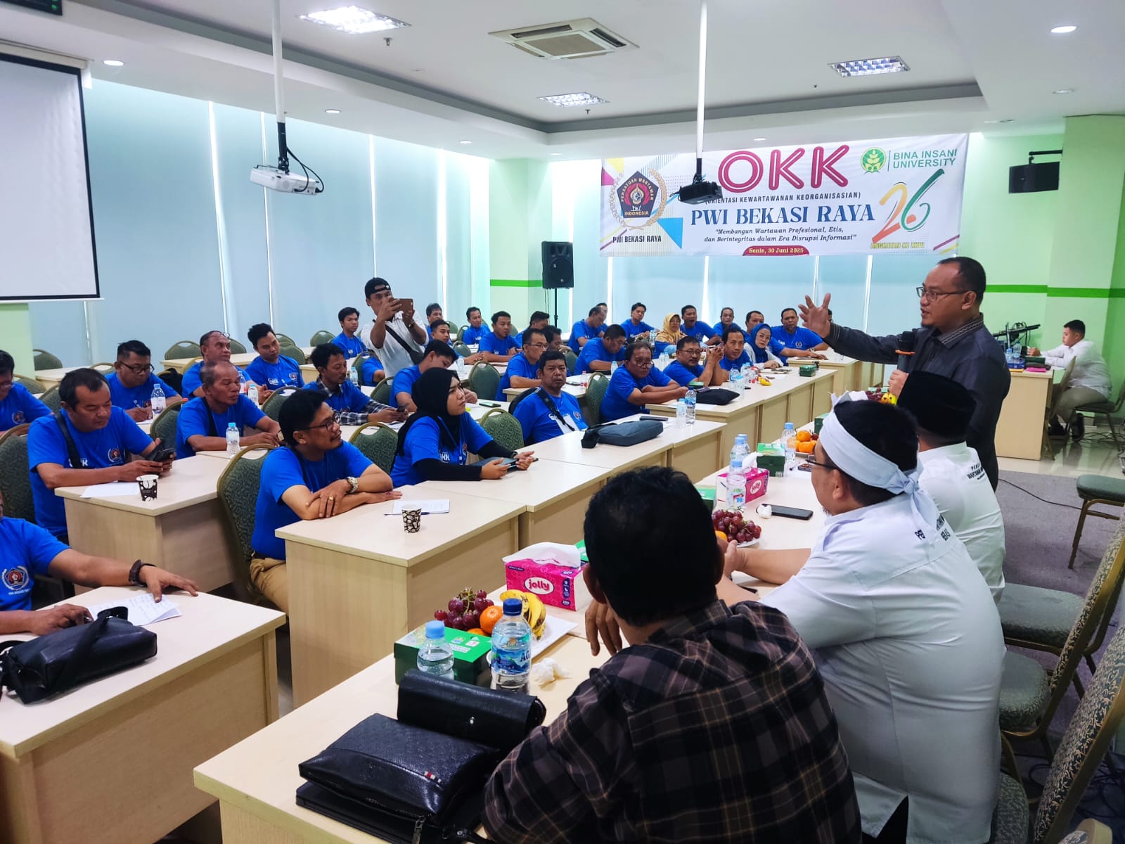 PWI Bekasi Raya Gelar OKK Angkatan 26, Cetak Wartawan Profesional dan Beretika