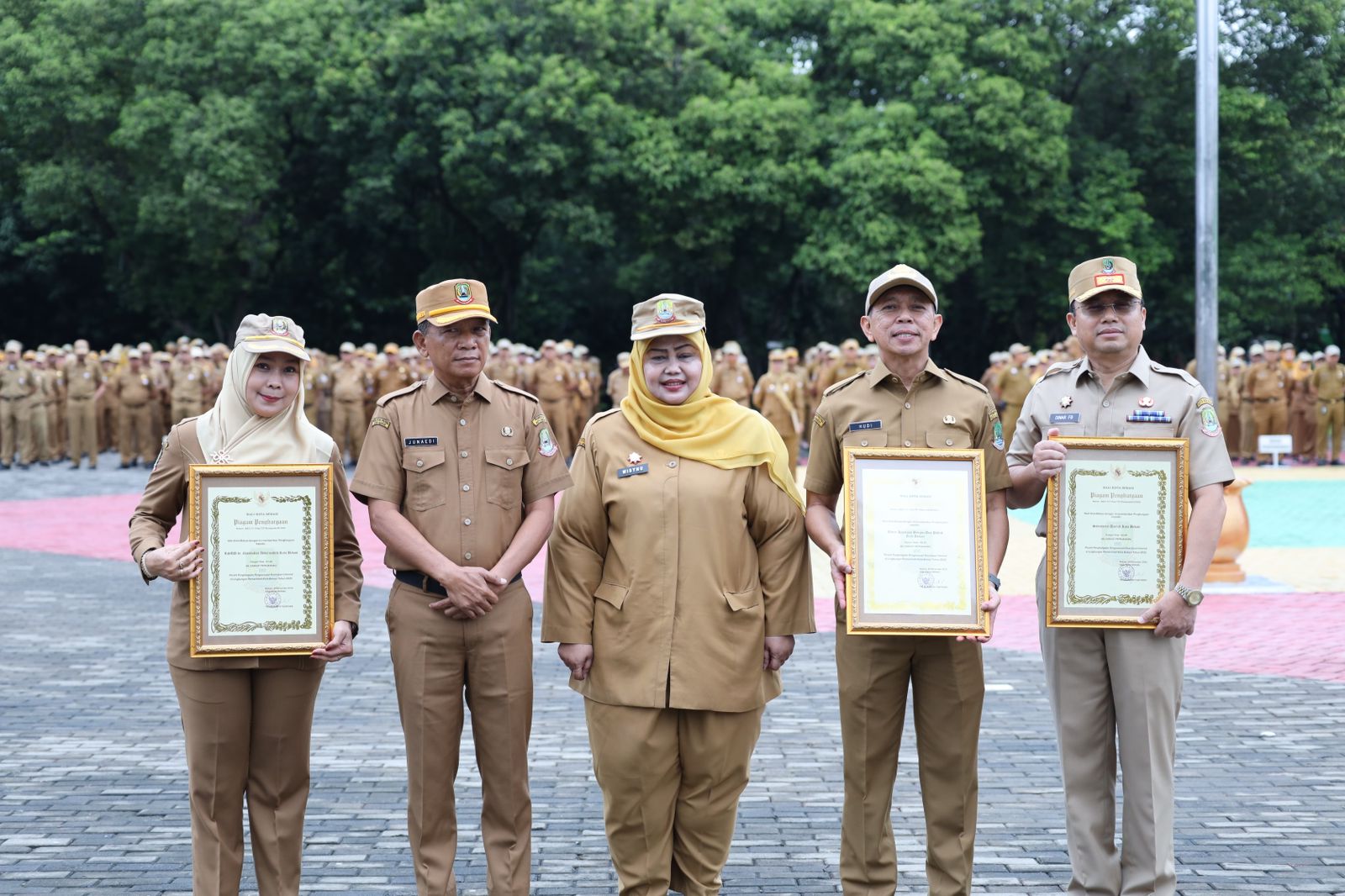 Pemerintah Kota Bekasi Gelar Apel Gabungan Akhir Tahun 2025