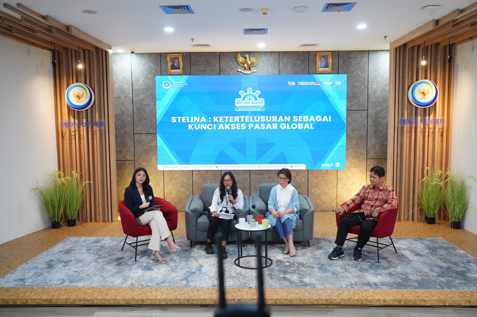 Bincang Bahari bertajuk "STELINA : Ketertelusuran sebagai Kunci Akses Pasar Global"